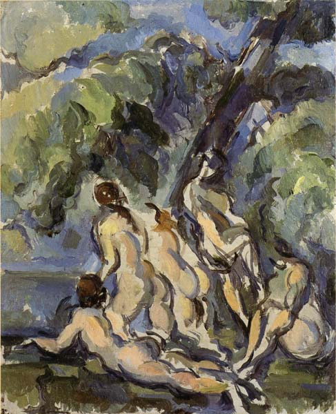 Paul Cezanne Baigneuses